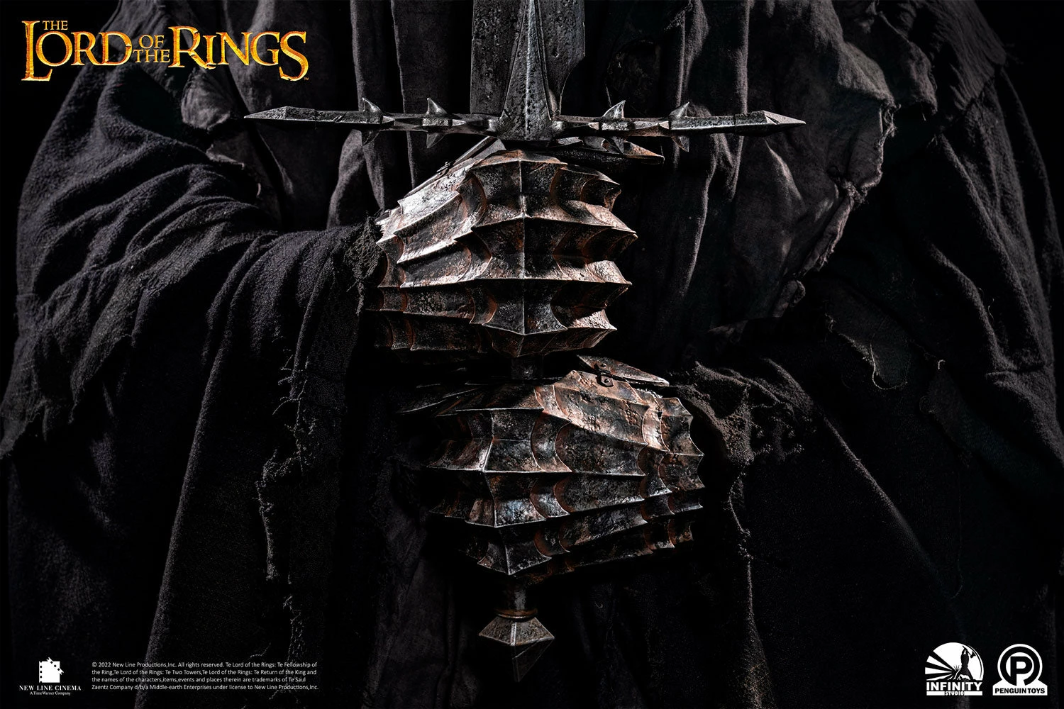 Infinity Studio X Penguin Toys "The Lord Of The Rings" The Ringwraith Life Size Bust 1/1 Scale Figure - Image 15