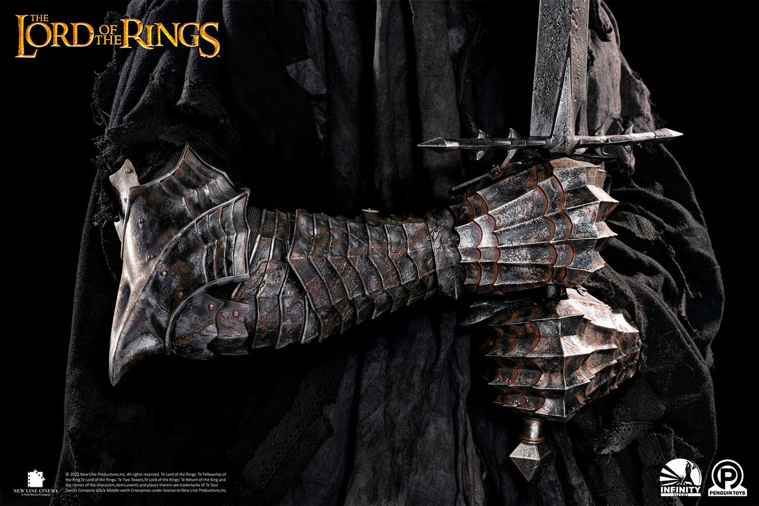 Infinity Studio X Penguin Toys "The Lord Of The Rings" The Ringwraith Life Size Bust 1/1 Scale Figure - Image 16