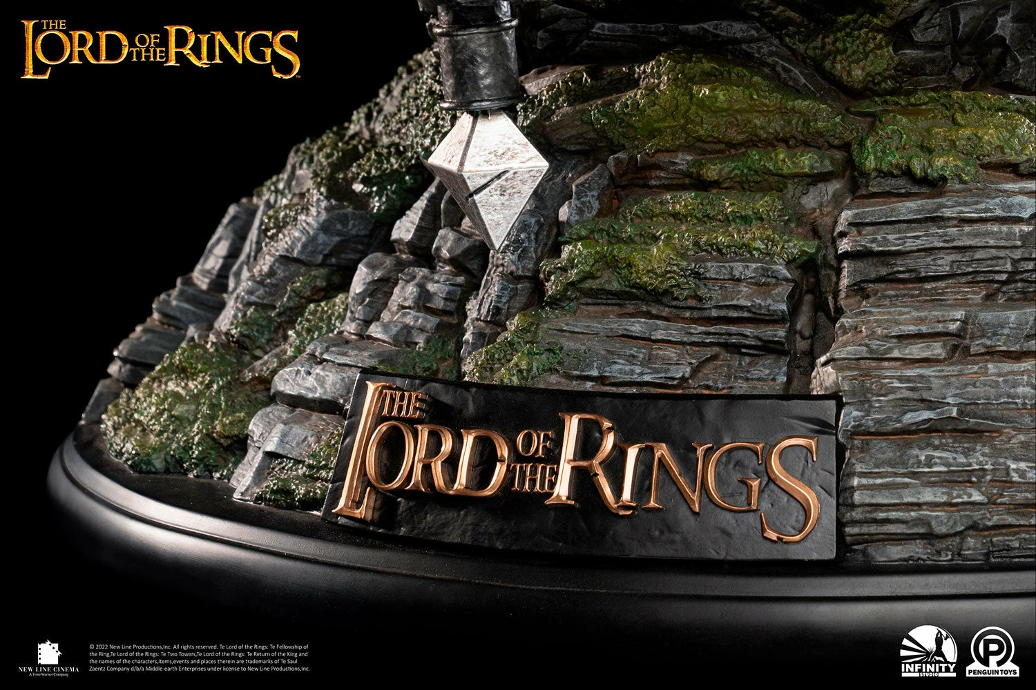 Infinity Studio X Penguin Toys "The Lord Of The Rings" The Ringwraith Life Size Bust 1/1 Scale Figure - Image 9