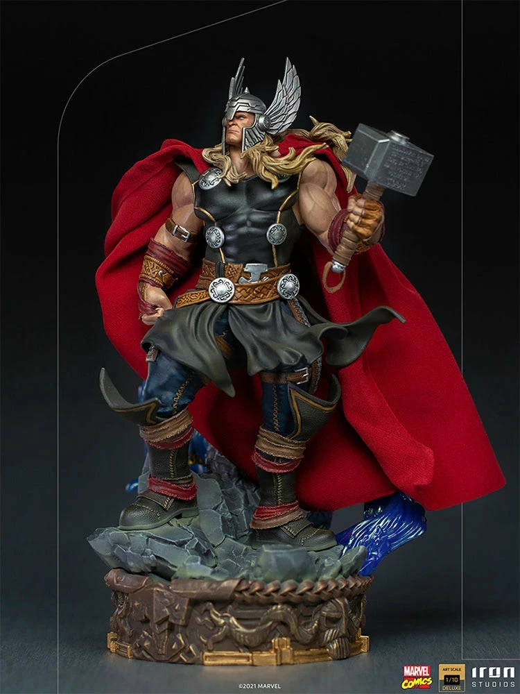 Iron Studios Marvel Thor Unleashed 1/10 Deluxe Art Scale Statue - Image 4