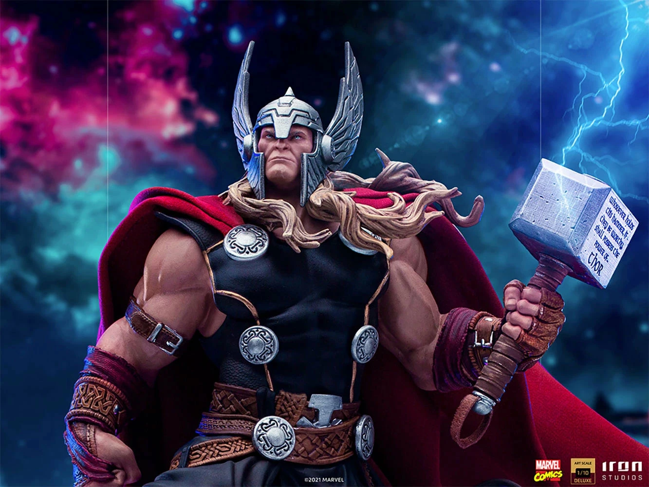 Iron Studios Marvel Thor Unleashed 1/10 Deluxe Art Scale Statue - Image 6