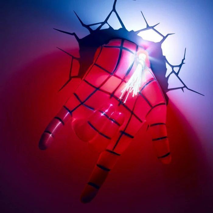 Marvel Spiderman Hand 3D Wall-Mounted Deco Light - Image 10