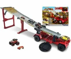 Hot Wheels Monster Trucks Downhill Race And Go