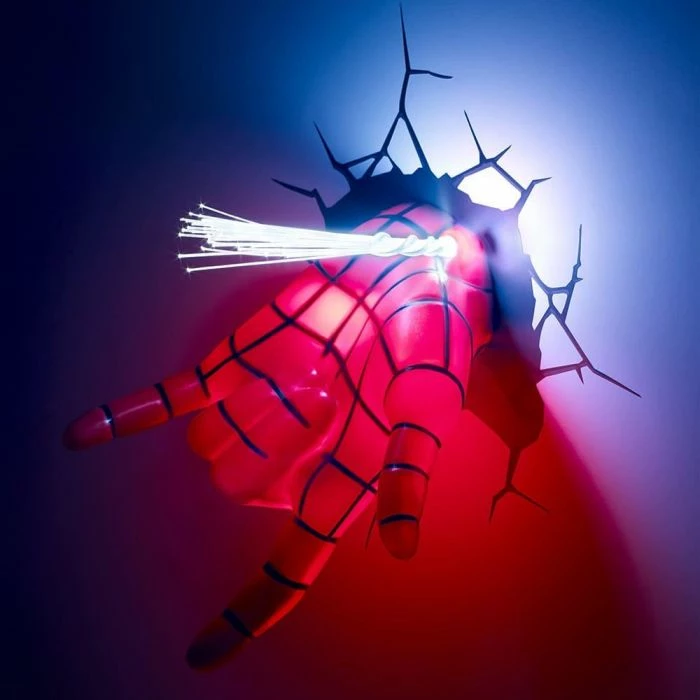 Marvel Spiderman Hand 3D Wall-Mounted Deco Light - Image 8