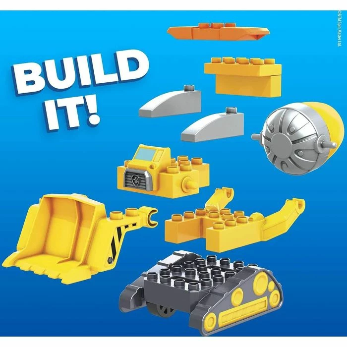 PAW Patrol Rubble’s City Construction Truck Mega Bloks Set - Image 2