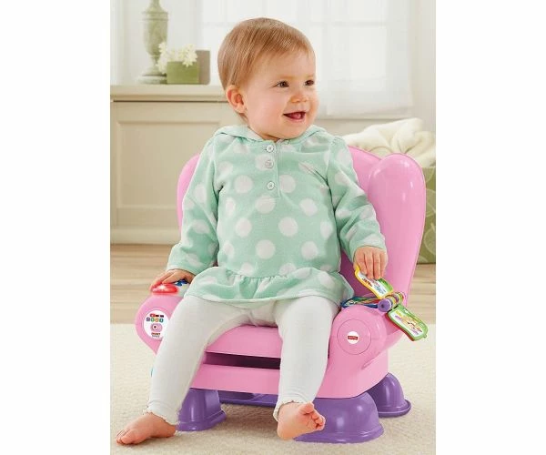Fisher-Price Laugh & Learn Smart Stages Pink Chair - Image 10