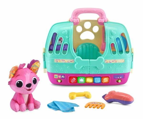 Vtech Groom And Glow Puppy Salon Playset