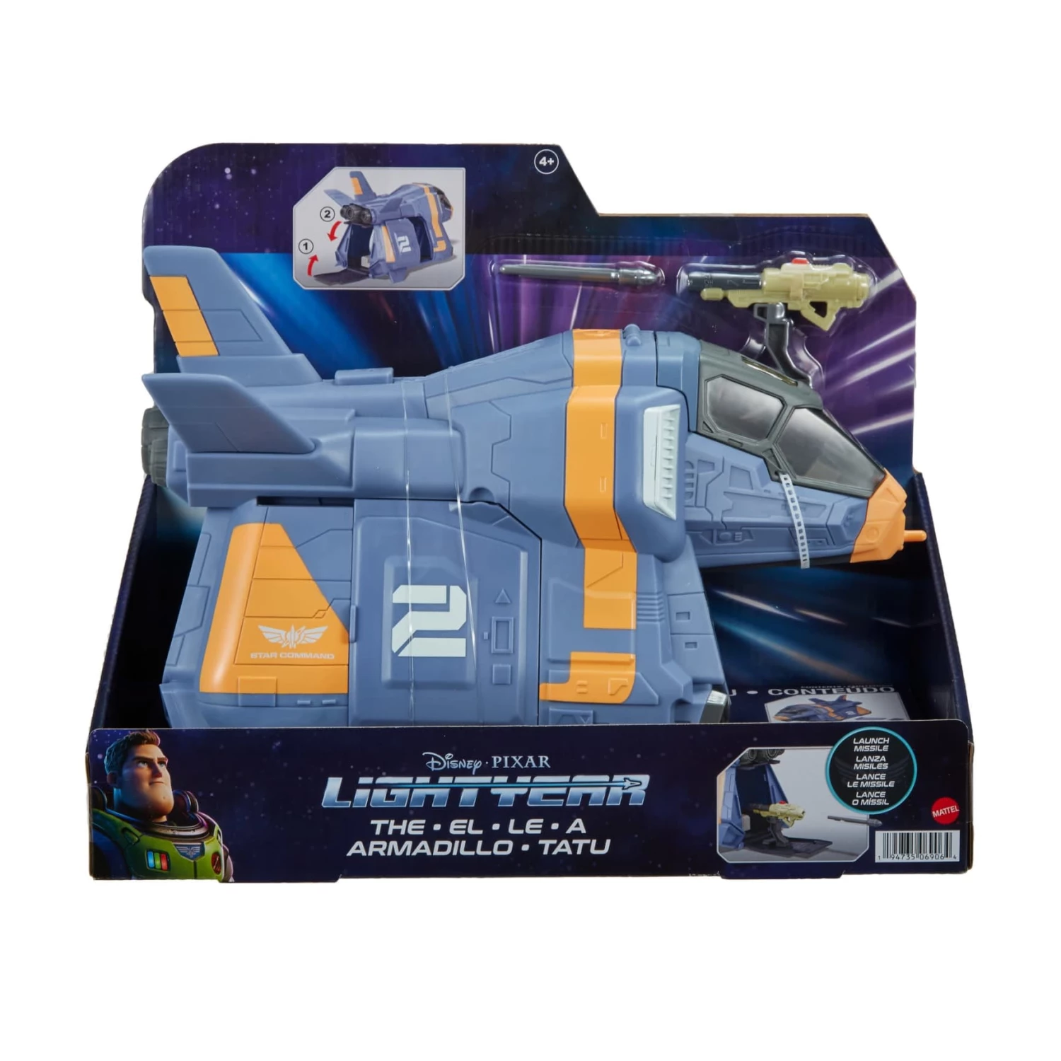 Disney Pixar Lightyear Armadillo Vehicle - Image 6