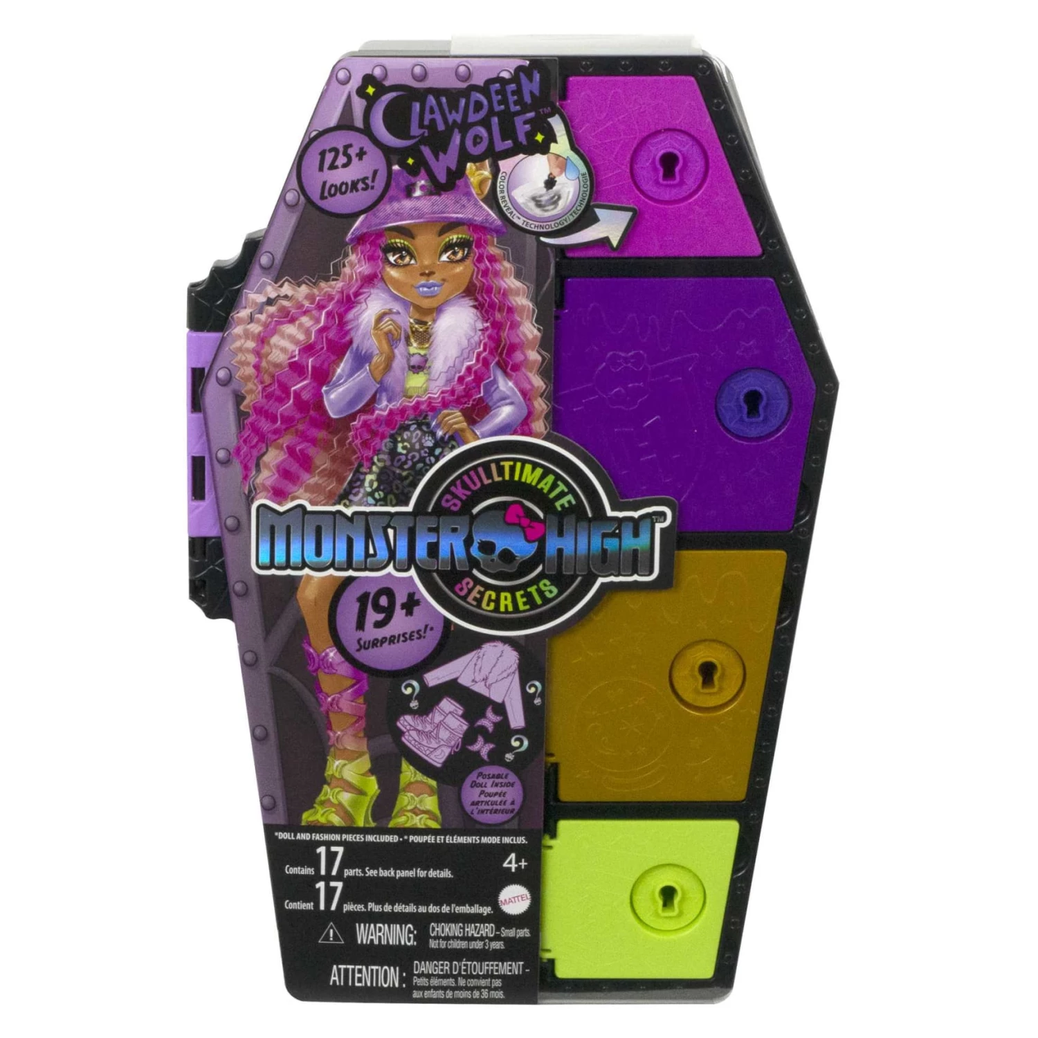 Monster High Skulltimate Secrets Clawdeen Wolf Doll