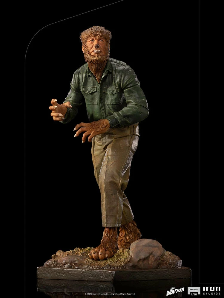Iron Studios Universal Monsters The Wolf Man 1/10 Art Scale Statue - Image 9