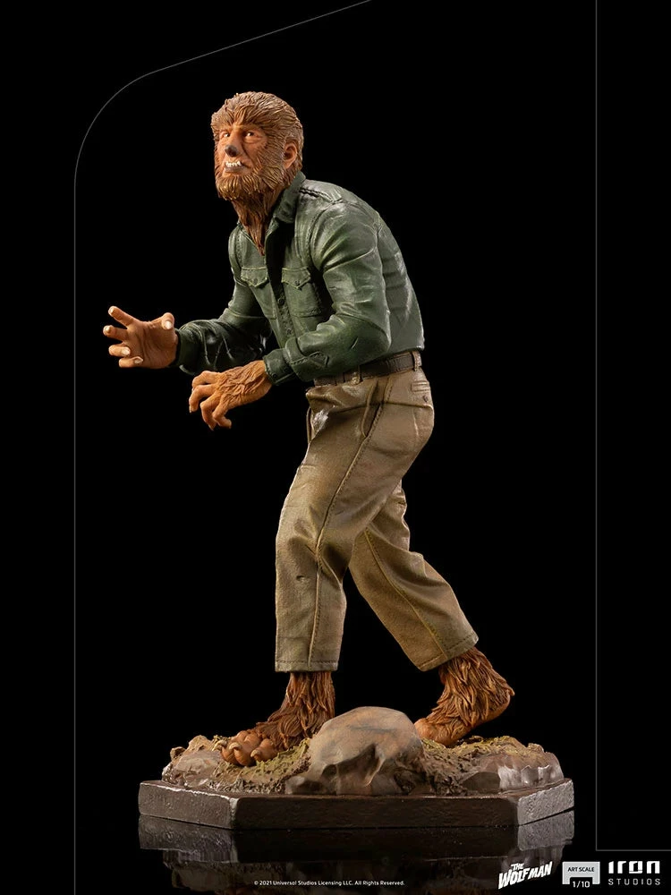 Iron Studios Universal Monsters The Wolf Man 1/10 Art Scale Statue - Image 5