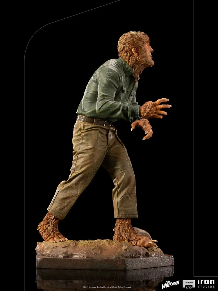 Iron Studios Universal Monsters The Wolf Man 1/10 Art Scale Statue - Image 6