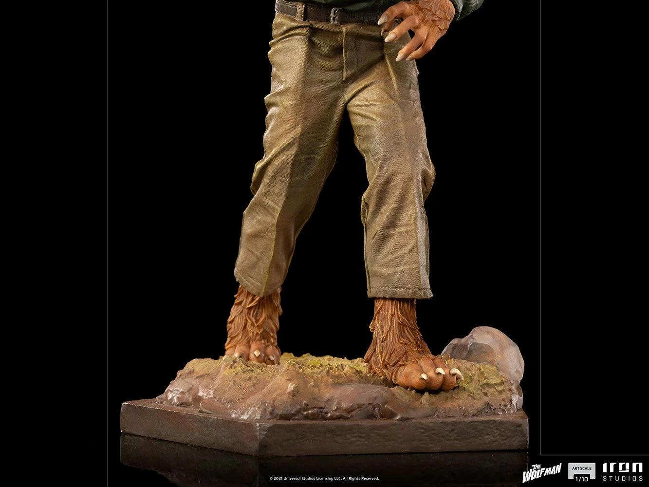 Iron Studios Universal Monsters The Wolf Man 1/10 Art Scale Statue - Image 7