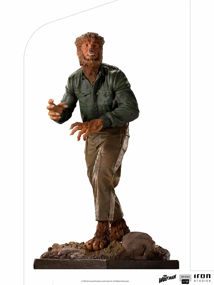 Iron Studios Universal Monsters The Wolf Man 1/10 Art Scale Statue - Image 8