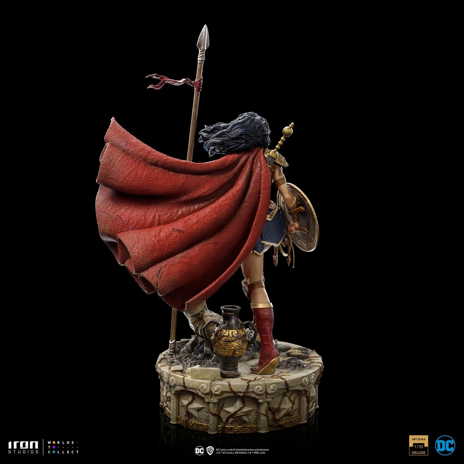 Iron Studios DC Comics Wonder Woman Unleashed 1/10 Deluxe Art Scale Statue - Image 18