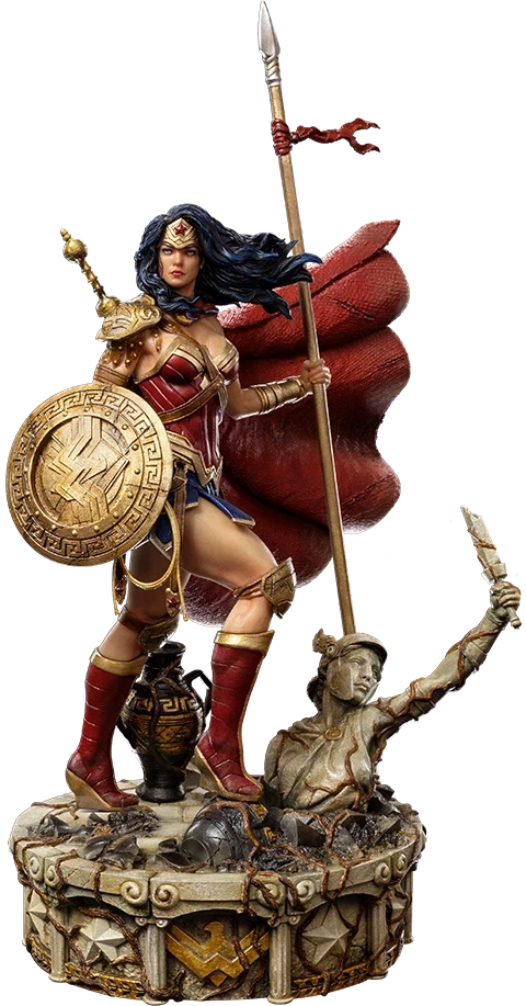 Iron Studios DC Comics Wonder Woman Unleashed 1/10 Deluxe Art Scale Statue
