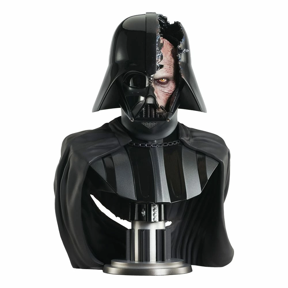 Star Wars Obi-Wan Kenobi Legends In 3D Darth Vader (Damaged Helmet) 1/2 Scale Limited Edition Bust