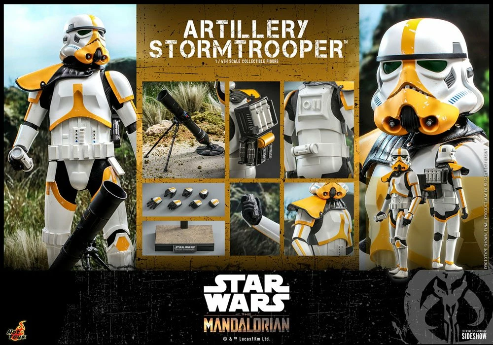 Hot Toys Star Wars 1/6th Scale Figure Artillery Stormtrooper - Image 3