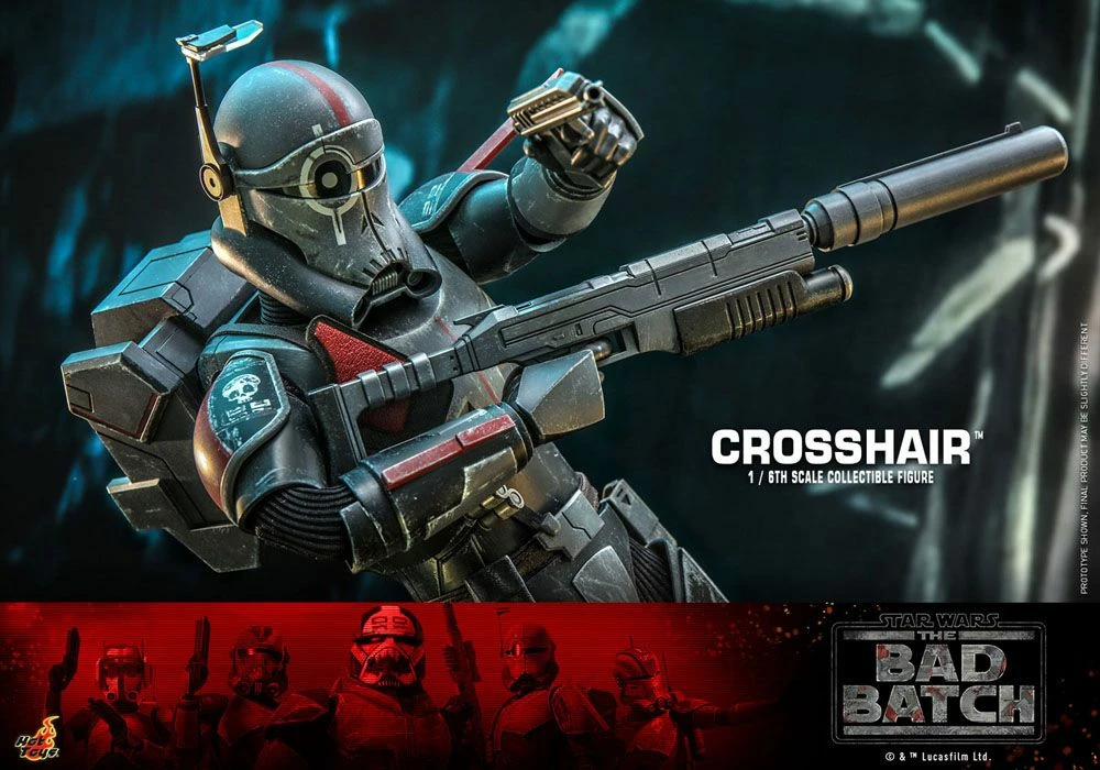 Hot Toys Star Wars The Bad Batch Crosshair 1/6th Scale Figure - Image 9