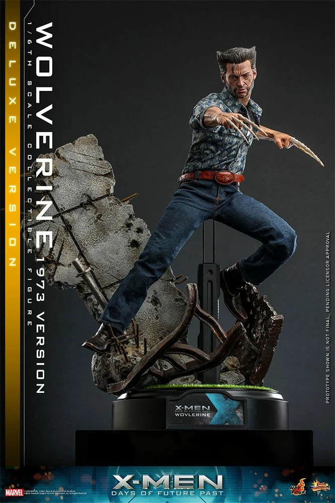 Hot Toys 1:6 Marvel X-Men Days Of Future Past Wolverine (1973 Deluxe Version) - Image 5