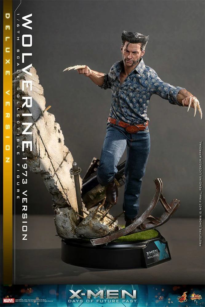 Hot Toys 1:6 Marvel X-Men Days Of Future Past Wolverine (1973 Deluxe Version) - Image 6