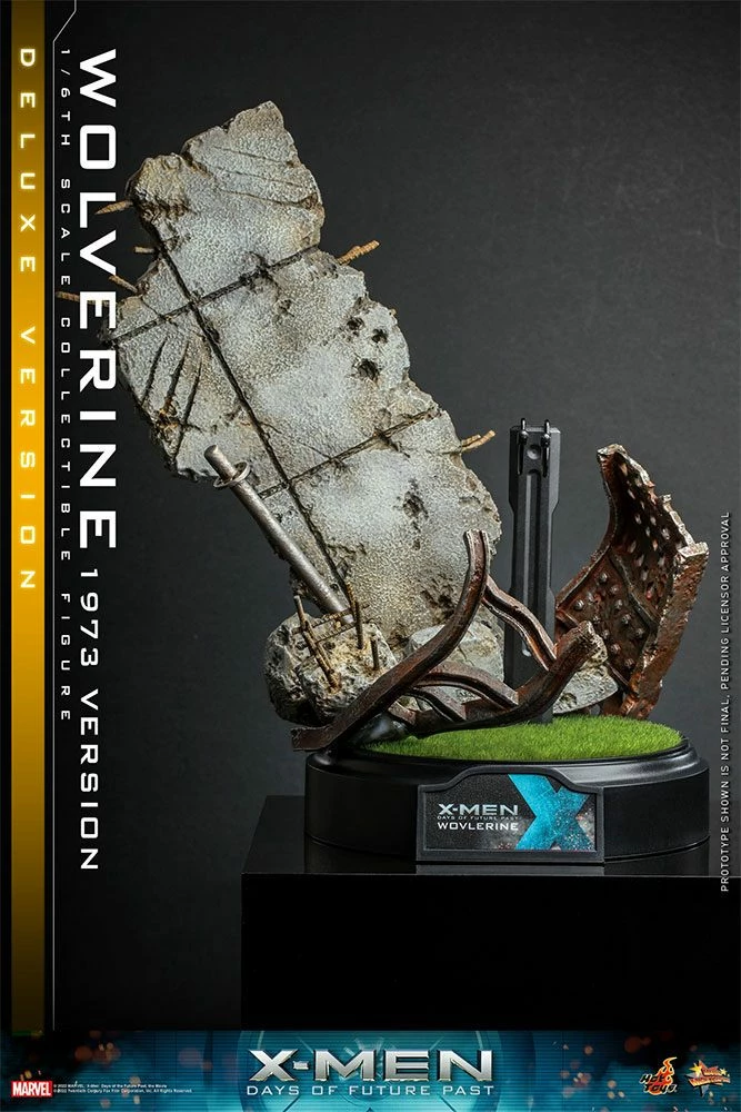 Hot Toys 1:6 Marvel X-Men Days Of Future Past Wolverine (1973 Deluxe Version) - Image 8