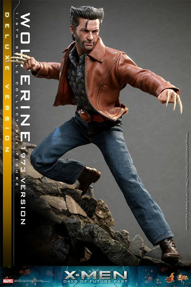 Hot Toys 1:6 Marvel X-Men Days Of Future Past Wolverine (1973 Deluxe Version) - Image 9