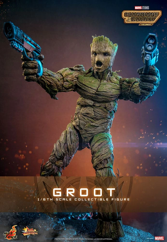 Hot Toys Guardians Of The Galaxy Vol. 3 Groot 1/6th Scale Figure - Image 20