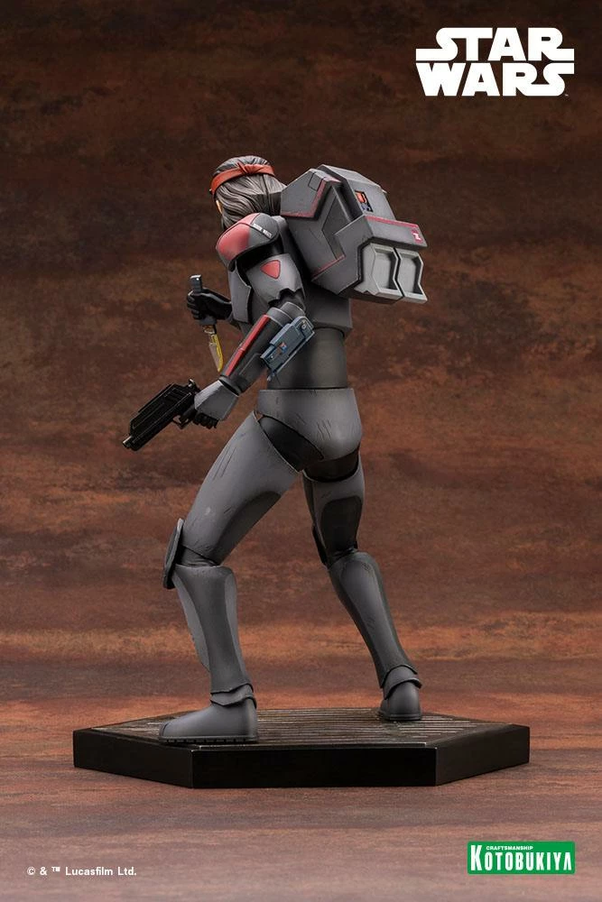 Star Wars The Bad Batch Kotobukiya ARTFX PVC 1/7 Scale Statue Hunter - Image 7