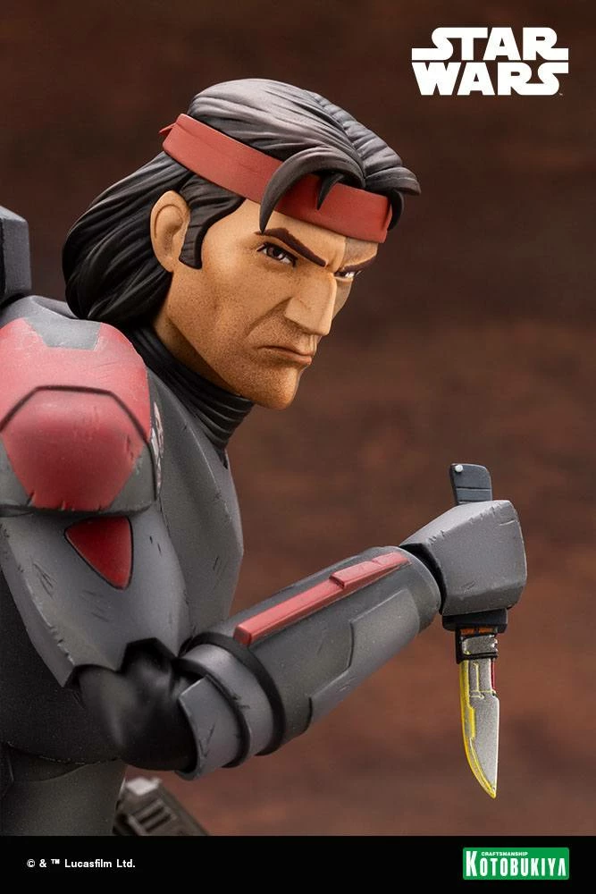 Star Wars The Bad Batch Kotobukiya ARTFX PVC 1/7 Scale Statue Hunter - Image 20